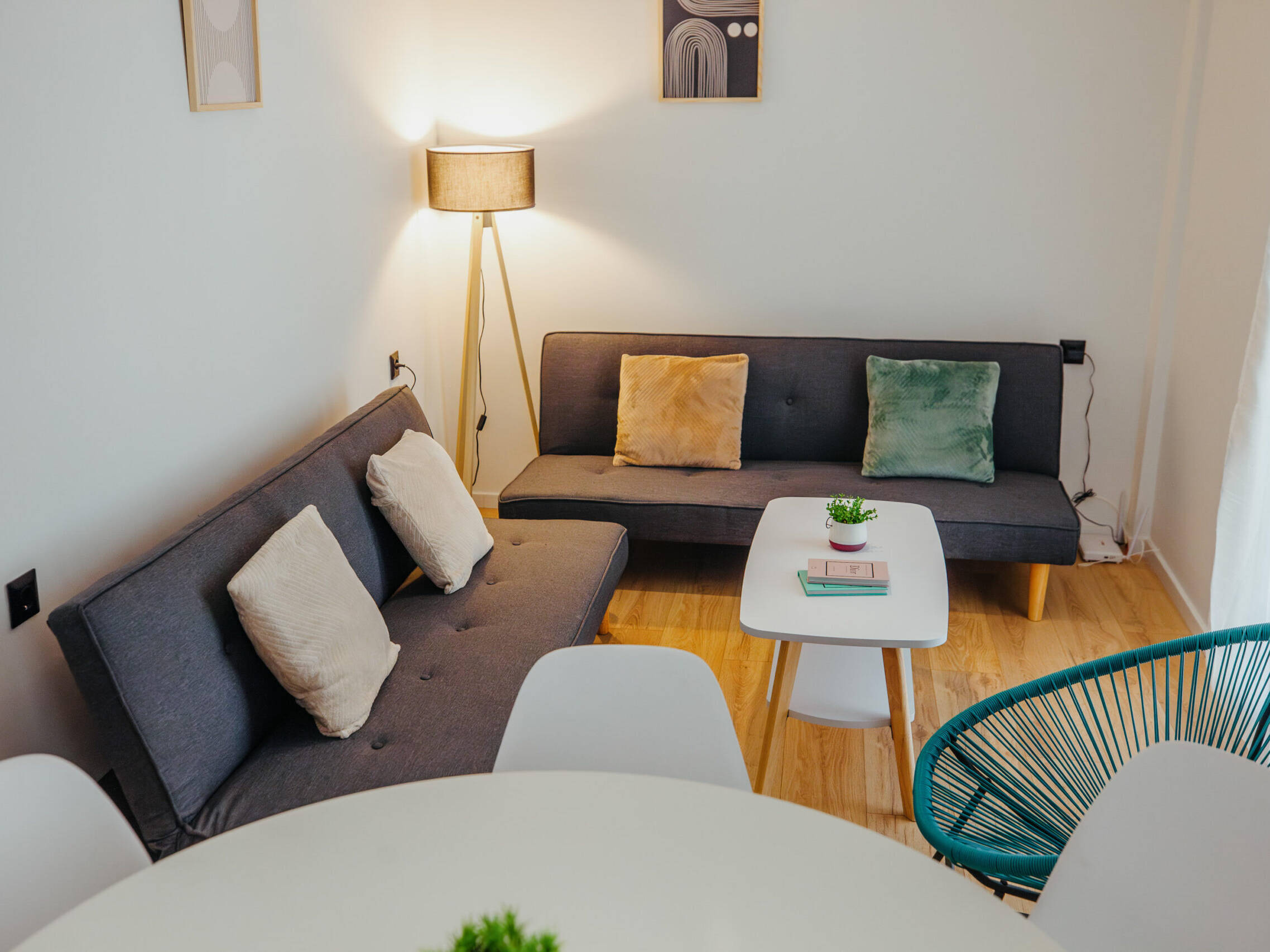 διαμέρισμα Airbnb στη Θεσσαλονίκη – οδός Διαλέτη – επαγγελματική φωτογράφηση real estate